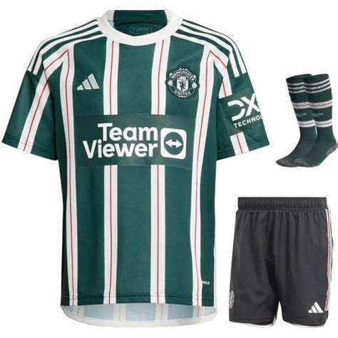 Maillot Kit Enfant Manchester United Extérieur 2023 2024 Foot Dealer