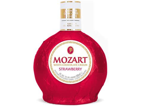 Ликер Mozart Strawberry. Купить Моцарт клубника: лучшая цена - Alcostore
