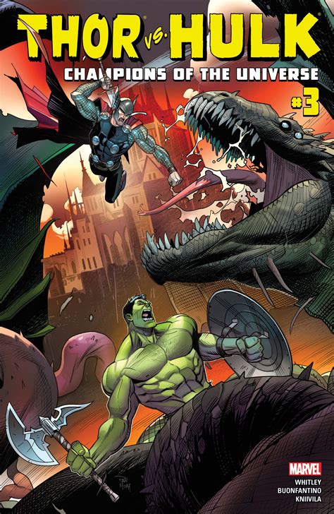 Thor Vs Hulk Champions Of The Universe 2017 3 Comic Issues Marvel