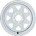 Amazon Ecustomrim Trailer Wheel Rim X White Spoke