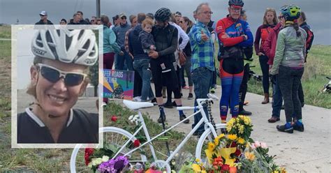 Cyclist Killed By Suspected Drunk Driver Hundreds Attend Ghost Bike