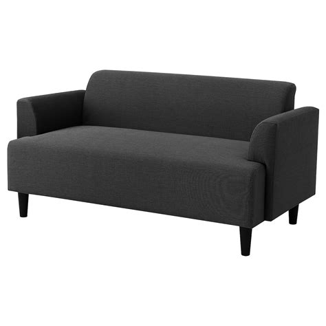 HEMLINGBY 2-seat sofa, Knisa dark grey - IKEA