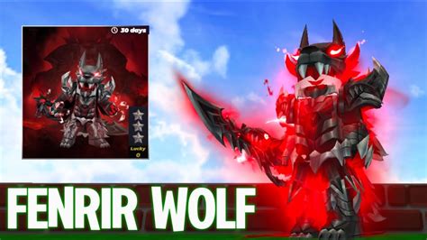 New Fenrir Wolf Lucky Draw In Skyblock Blockman Go Youtube