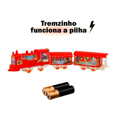 Ferrorama Trem Trenzinho El Trico Infantil Brinquedo A Pilha Cat Logo