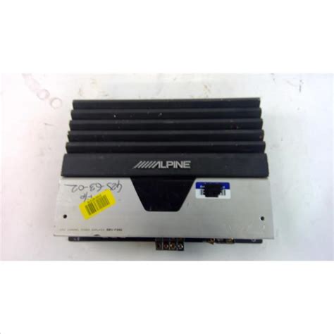 Alpine Power Amplifier | Property Room