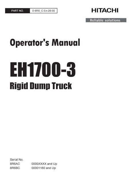 Dump Trucks Manuals - Complete Guide for Maintenance and Operation