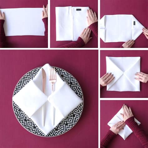 Id Es De Pliage De Serviette Cr Atives Pour Toutes Les Occasions