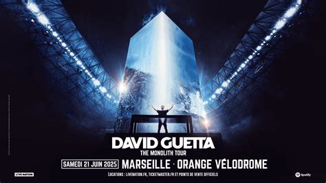 David Guetta à Lorange Vélodrome Le 21 Juin 2025 Tarpin Bien