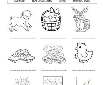 Hot Cross Buns Coloring Page