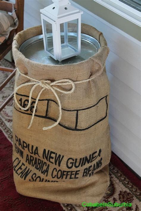 Burlap Coffee Bags Decorating Using Burlap In Unexpected Ways Decor