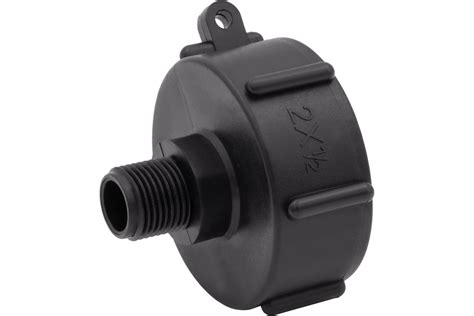 Переходник на еврокуб ПоливНаДаче 2"(S60) х 1/2"(наружная резьба ...