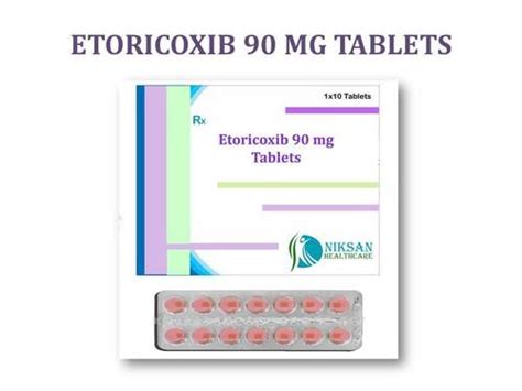 Etoricoxib 90 Mg Tablets General Medicines At Best Price In Ankleshwar