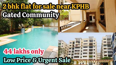 44 Lakhs Only 2 Bhk Flat For Sale In Gated Community East