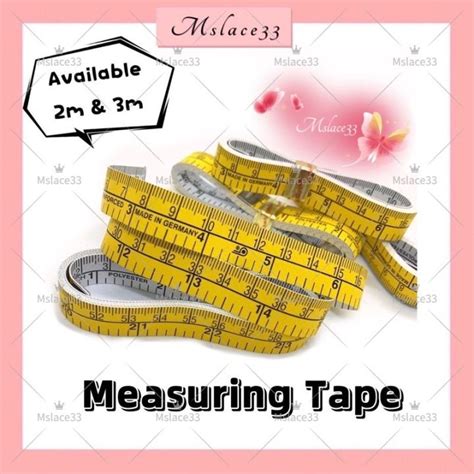 Pita Ukur Extra Panjang Measuring Tapedual Scale Tape Measure Double