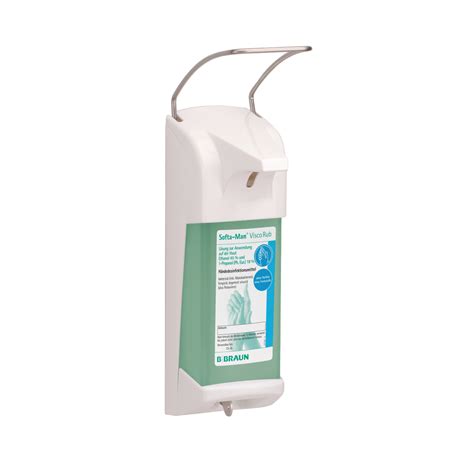 Dispensador Clean Para Lcool Em Gel Softalind Viscorub B Braun