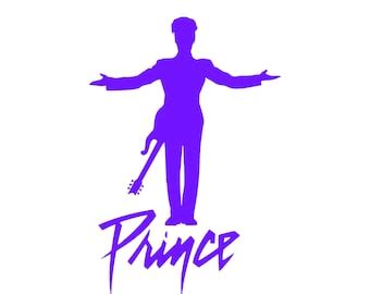 Prince silhouette | Etsy