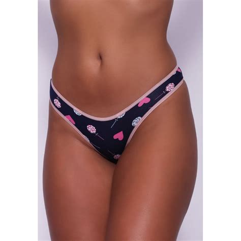 Lingerie Calcinha Modelo Tanga Cores Sortidas T Compra Facil Lingerie