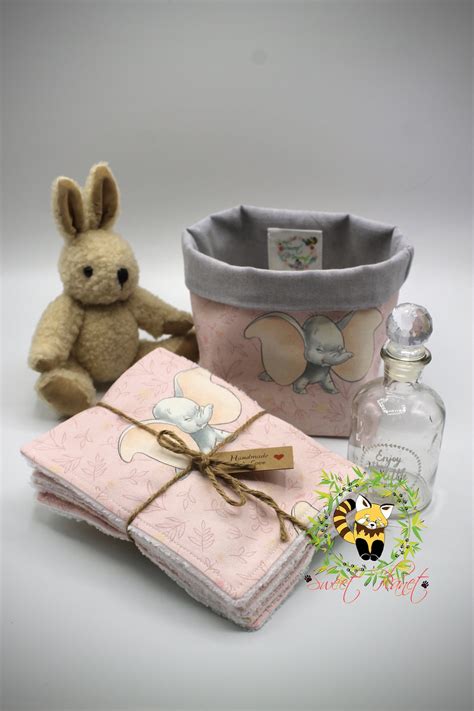 Lingettes B B Lavables Et Leur Pani Re Collection Etsy France