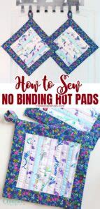 No Binding Hot Pads Easy Sewing Tutorial Easy Peasy Creative Ideas