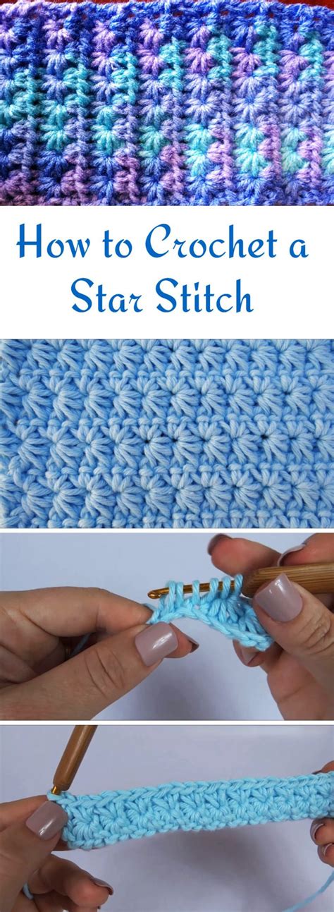 How To Crochet A Star Stitch Design Peak