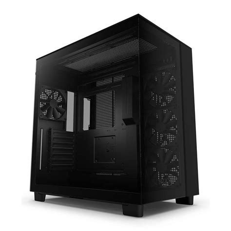 Gabinete Gamer Nzxt H Fb Flow Mid Tower Lateral De Vidro Fans