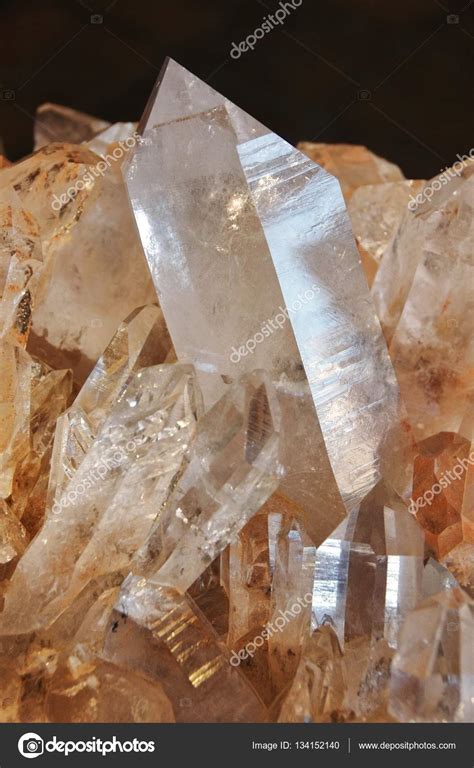 Large Quartz Crystals — Stock Photo © Therealdarla #134152140