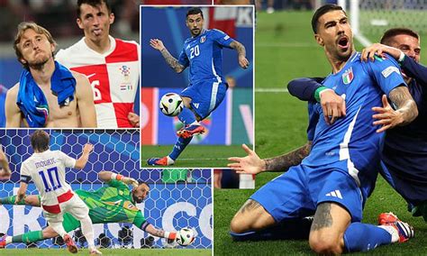 Croatia Italy Super Sub Mattia Zaccagni Scores Late Equaliser To