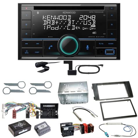 Kenwood Dpx Dab Bluetooth Usb Cd Autoradio Einbauset F R Audi A B