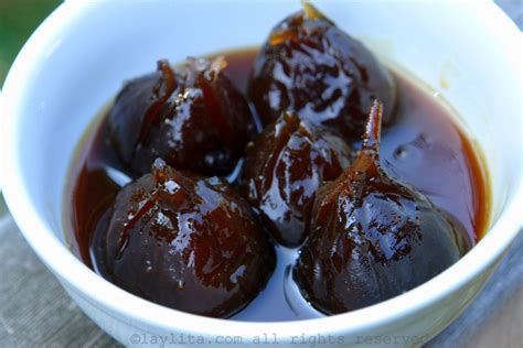 Dulce de higos or figs in syrup recipe - Laylita's Recipes