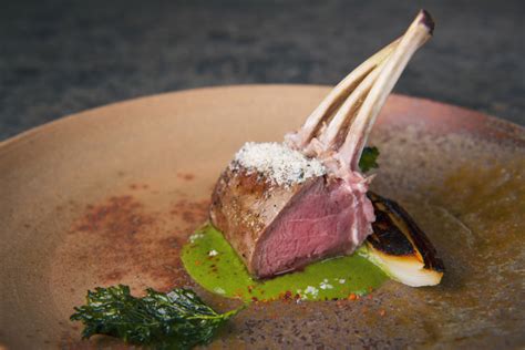 Stilton Leeks And Rack Of Lamb Recipe Great Italian Chefs