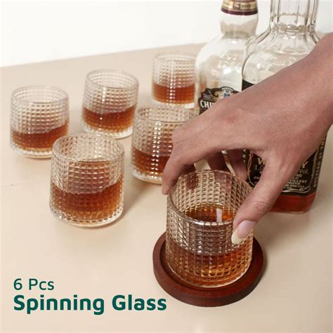 Jual 6 Pcs Whiskey Glass Gelas Kaca Gelas Whisky Wine Bir Gelas Air