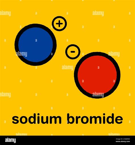 Sodium bromide salt chemical structure hi-res stock photography and images - Alamy