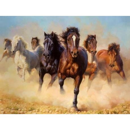 Horses Oil Painting 8 - Art gallery Oil Painting Reproductions