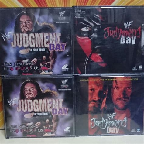 Wwf Wwe Judgement day 1998,2000, 2001,2002, 2003,2004,2006, 2008 ...