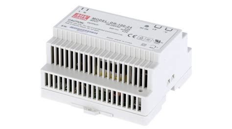 Dr Mean Well Din Rail Power Supply V A W