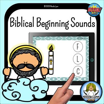 Distance Learning Biblical Beginning Sounds Boom Cards By Nicola Lynn