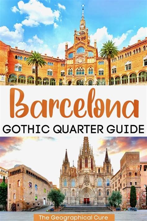 barcelonas gothic quarter  geographical cure