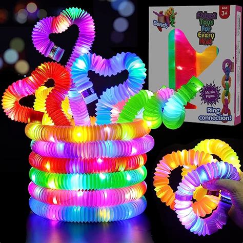 Frasheng 12 Pièces Pop Tubes Mini Jouets Sensoriels Jouets Sensoriels