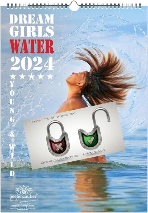 Sexy Water Girls Din A3 Calendar For 2024 Erotic Seelenzauber Amazon