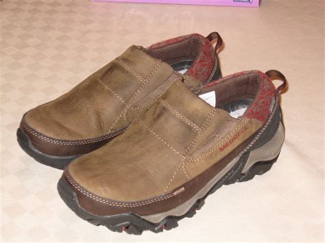 Merrell Women S Polarand Rove Moc Brown Leather Slip  Gem