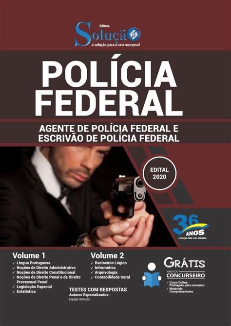 Apostila Pf Escriv O De Pol Cia Federal Mercado Livre