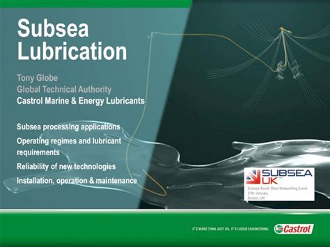 PDF Subsea Lubrication Castrol Subsea Subsea Production