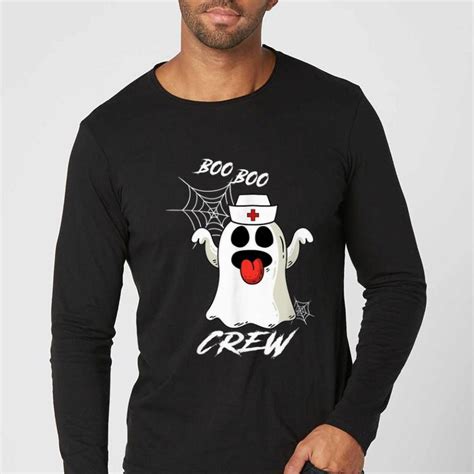 Premium Boo Boo Crew Nurse Ghost Paramedic EMT EMS Funny Halloween