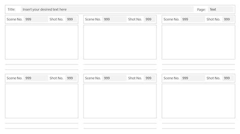 Storyboard PowerPoint Template - SlideModel