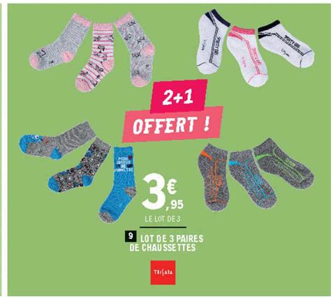 Promo Lot De Paires De Chaussettes Tissaia Chez E Leclerc Icatalogue Fr