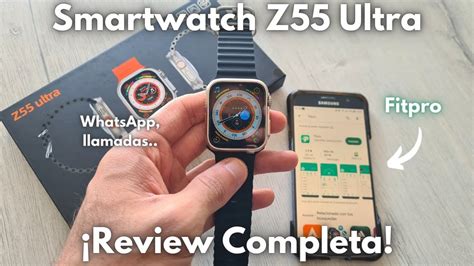 Smartwatch Z55 Ultra Características y Configuración COMPLETA