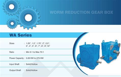 Vari Gears Bronze Worm Reduction Gear Box For Industrial At Best Price