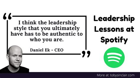 Leadership Lessons: Spotify Daniel Ek