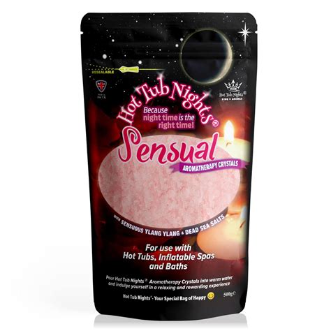 Hot Tub Nights Sensual Aromatherapy Crystals Relaxing Spa Experience International Shipping
