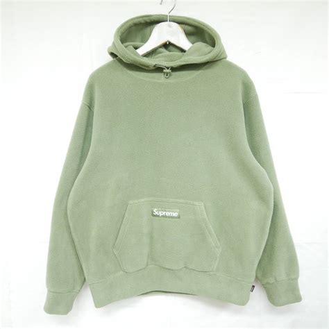 1円 良好 国内正規 Supreme 21aw 21fw Polartec Hooded Sweatshirt ポーラーテック フリース